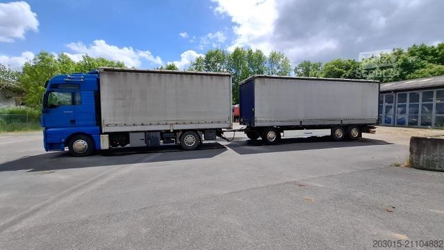 Ladbil med presenning MAN TGX   18.540  XXL