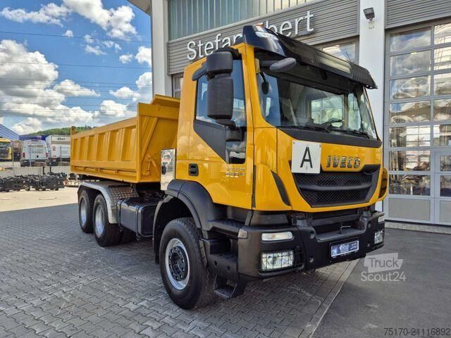 Standaard-SZM Iveco Trakker AD380T50 6x4 Kipper/SZM Wechselsystem