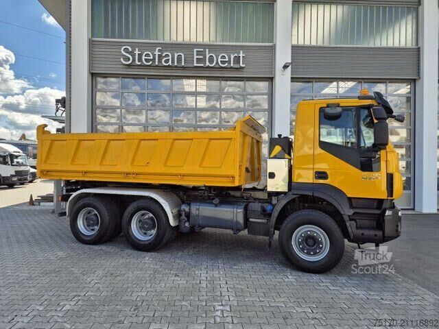 Standaard-SZM Iveco Trakker AD380T50 6x4 Kipper/SZM Wechselsystem