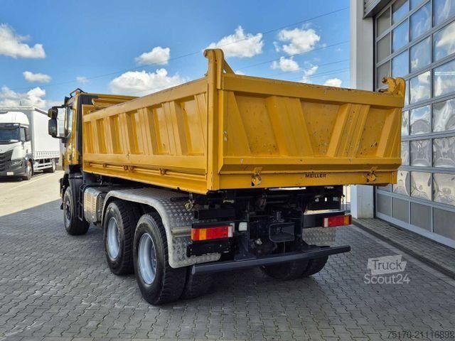 Standaard-SZM Iveco Trakker AD380T50 6x4 Kipper/SZM Wechselsystem