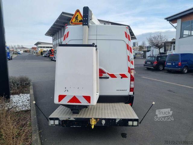 ανυψωτική πλατφόρμα τοποθετημένη σε φορτηγό Renault Master 2.3 dCi / KLUBB K32, 12,5m