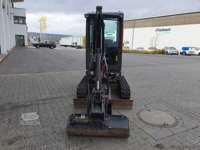Mini-pelle Volvo EC18E / nur 415h! / MS01 / 2021 / inkl 2x Löffel
