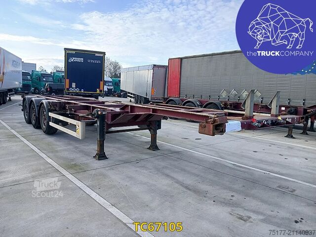 Transport av containrar Renders 