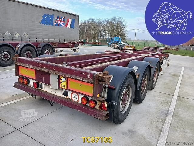 Transport av containrar Renders 