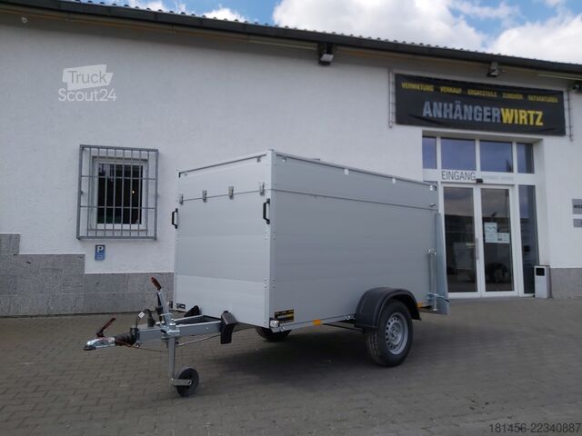 Automobilių priekaba Anssems GTB 1200 VT 2 251x128x118cm verfügbar abschließbar belastbarer Aludeckel bis 100kg