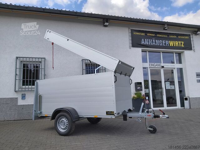 Automobilių priekaba Anssems GTB 1200 VT 2 251x128x118cm verfügbar abschließbar belastbarer Aludeckel bis 100kg