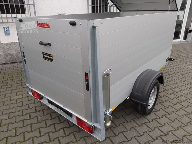 Automobilių priekaba Anssems GTB 1200 VT 2 251x128x118cm verfügbar abschließbar belastbarer Aludeckel bis 100kg