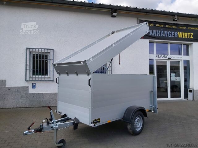 Automobilių priekaba Anssems GTB 1200 VT 2 251x128x118cm verfügbar abschließbar belastbarer Aludeckel bis 100kg