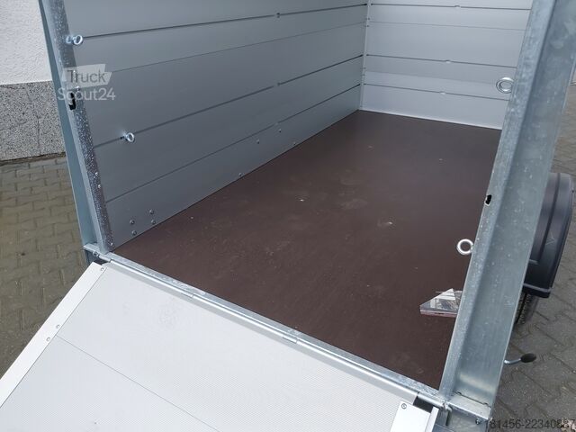Automobilių priekaba Anssems GTB 1200 VT 2 251x128x118cm verfügbar abschließbar belastbarer Aludeckel bis 100kg