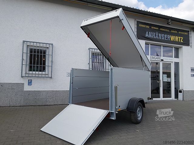 Dėžinė priekaba Anssems GTB 1200 VT 2 251x125x118cm Alu Deckel direkt