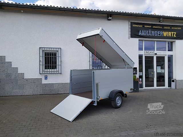 Dėžinė priekaba Anssems GTB 1200 VT 2 251x125x118cm Alu Deckel direkt
