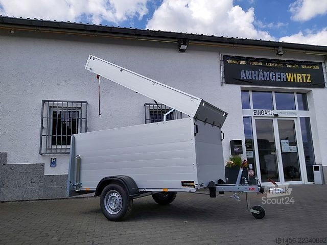 Dėžinė priekaba Anssems GTB 1200 VT 2 251x125x118cm Alu Deckel direkt