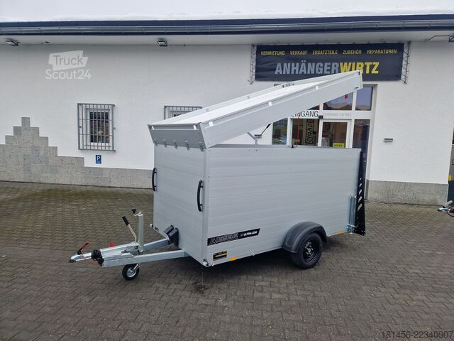Dėžinė priekaba Anssems Alu Deckelanhänger ultra low verfügbar