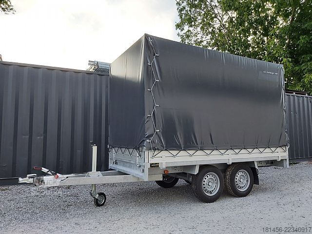 Plakanā platforma / brezenta plēve Anssems Hochlader PSX 305 153 mit 180cm Hochplane sofort