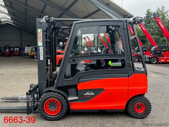 Wózek widłowy czołowy Linde E 50 HL 01