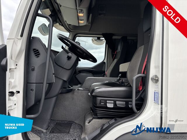 Συρόμενος μουσαμάς Renault D WIDE 4x2 Schuifzeil + Laadklep 2000KG