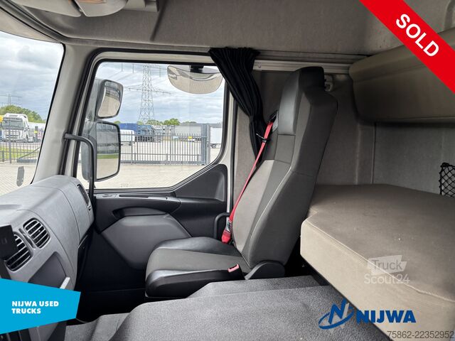 Συρόμενος μουσαμάς Renault D WIDE 4x2 Schuifzeil + Laadklep 2000KG