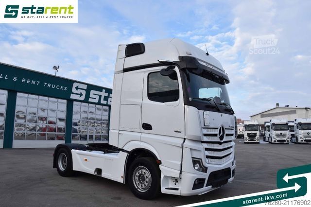 Tractora standard MERCEDES-BENZ Actros 1851 GIGA Space Hydraulik Öl-Retarder
