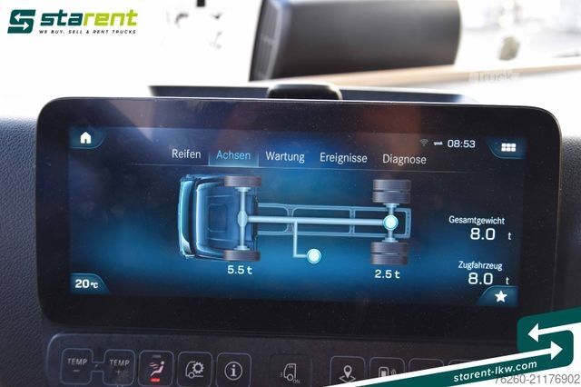 Tractora standard MERCEDES-BENZ Actros 1851 GIGA Space Hydraulik Öl-Retarder