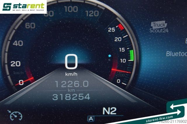 Tractora standard MERCEDES-BENZ Actros 1851 GIGA Space Hydraulik Öl-Retarder