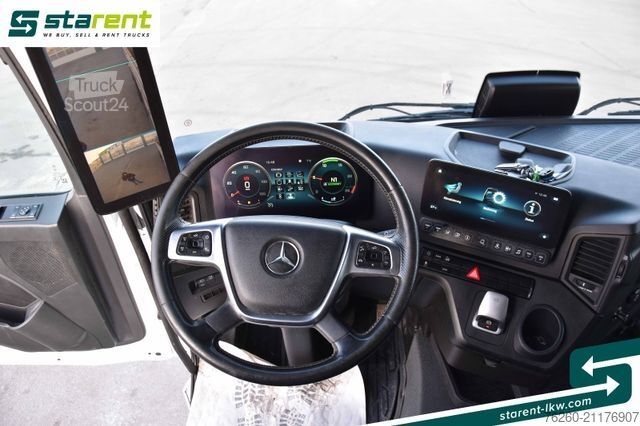 Kipper LKW MERCEDES-BENZ Arocs 2745 6x2 Heckkran Hiab X-HIPRO 192  Kipper