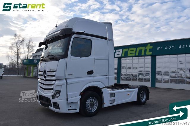 Tractora standard MERCEDES-BENZ Actros 1851 GIGA Space Hydraulik Öl-Retarder