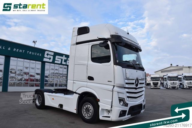 Tractora standard MERCEDES-BENZ Actros 1851 GIGA Space Hydraulik Öl-Retarder