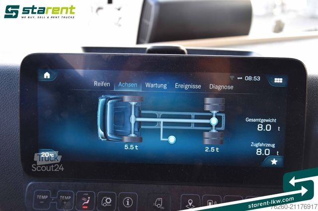 Tractora standard MERCEDES-BENZ Actros 1851 GIGA Space Hydraulik Öl-Retarder
