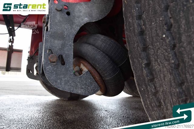 Návěs s výměnnou nástavbou FLIEGL Containerchassis light + Singamas Tank