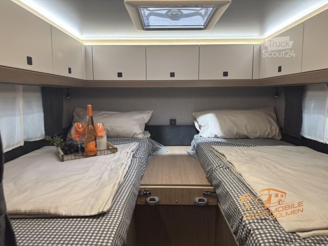 Semi-integrated camper HOBBY OnTour T 710 GE Auto. Truma 6E Bettumbau