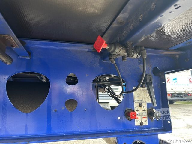 Semi-reboque aberto com lona BERGER Light SAPL 24 Coil SAF Alcoa  Lift  Lenk TÜV  26