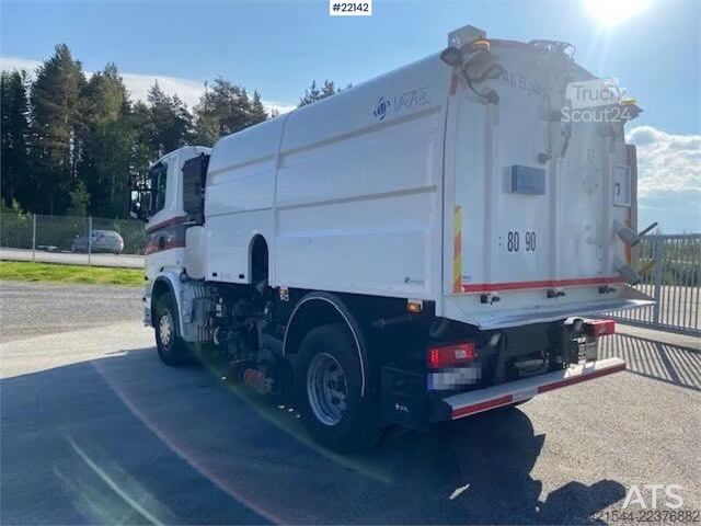  Scania G410 feiebil med Val-Air Bal'Hydro påbygg