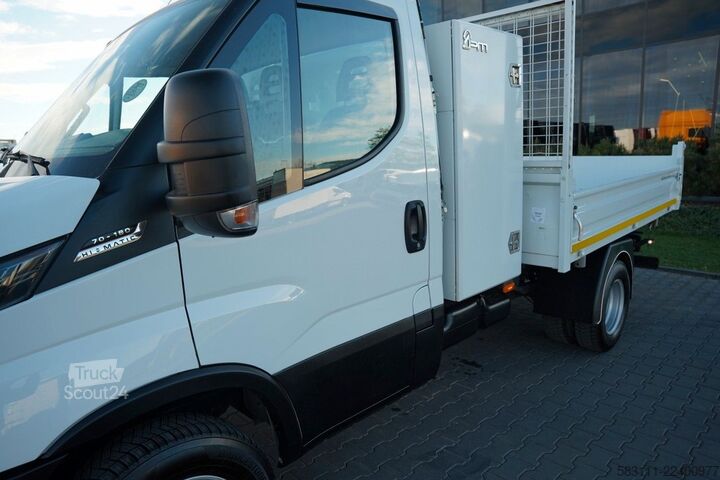 Фургон-самоскид IVECO DAILY 70-180 / WYWROTKA TYLNOZSYPOWA 2,8 M / DMC