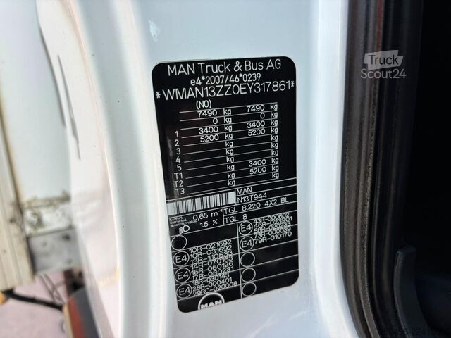 Ohišje škatle MAN TGL 8.220 4x2 BOX L=4958 mm