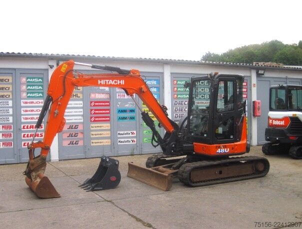 Midi rýpadlo Hitachi ZX48U-5A-CLR * 2x Löffel *