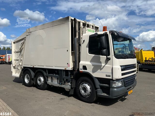 Refuse collection vehicle DAF FAG 75 CF 250 Haller 20m³