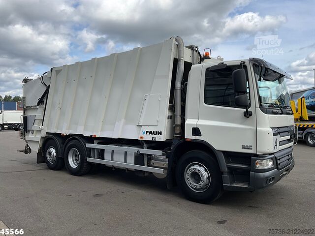 Refuse collection vehicle DAF FAN 75 CF 360 Euro 5 Faun 24m³ Manual Gearbox