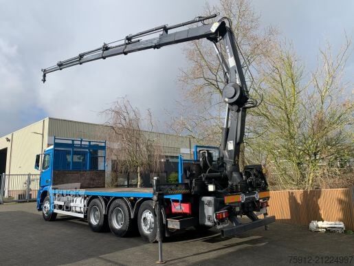 Vrachtwagen met kraan Mercedes-Benz AROCS 3240 8X4 - TRIDEM HIAB XS 166-E5 HIPRO CR...