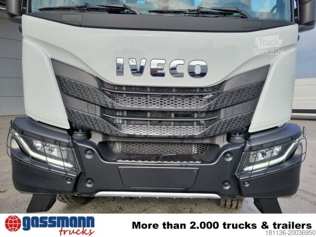 Φορτηγό γερανός roll-off Iveco X-Way 460 6x4, Retarder