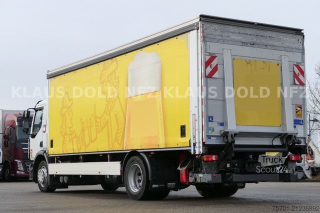 Φορτηγό μεταφοράς ποτών RENAULT D 18.320 Getränkewagen Vollluft LBW Kamera Euro6