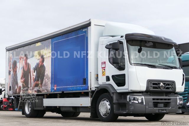 Φορτηγό μεταφοράς ποτών RENAULT D 18.320 Getränkewagen Vollluft LBW Kamera Euro6