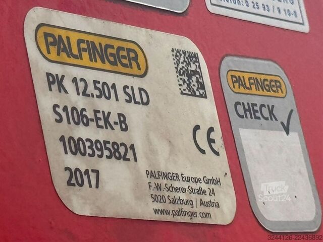 Трехсторонний самосвал MERCEDES-BENZ Arocs 1835K/Meiller+Kran-PalfingerPK12501/Funk/