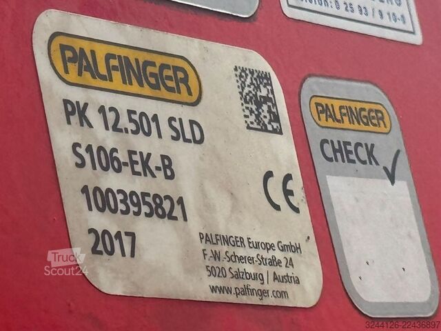 Самосвален камион MERCEDES-BENZ Arocs 1835K/Meiller+Kran-PalfingerPK12501-SLD5+6