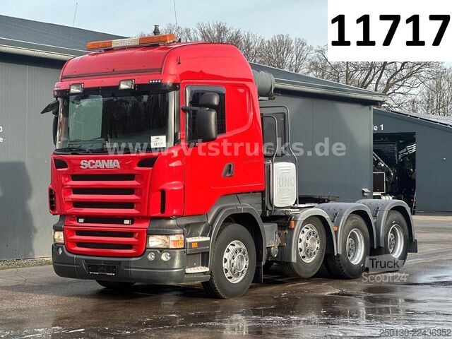 Raskas kuorma-auto SCANIA R580 8x4/4 Retarder/ Hydraulik/ Lenk&Lift