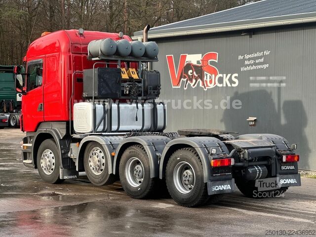 Raskas kuorma-auto SCANIA R580 8x4/4 Retarder/ Hydraulik/ Lenk&Lift
