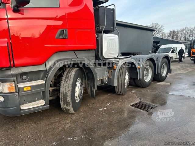 Raskas kuorma-auto SCANIA R580 8x4/4 Retarder/ Hydraulik/ Lenk&Lift