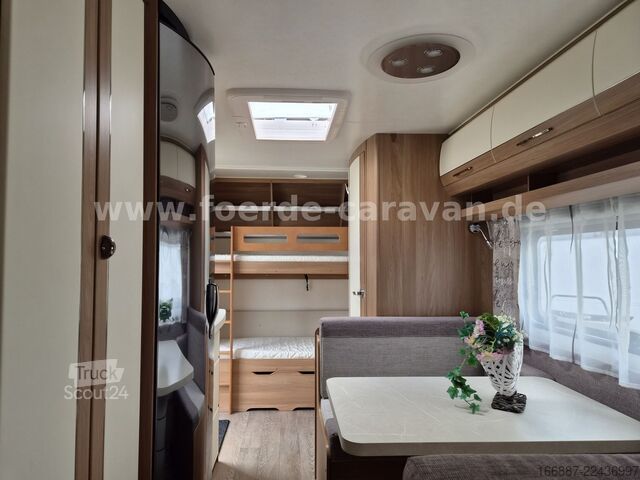 Wohnwagen HOBBY De Luxe 490 KMF Etagenbetten Mover - Nr. 3  (5)