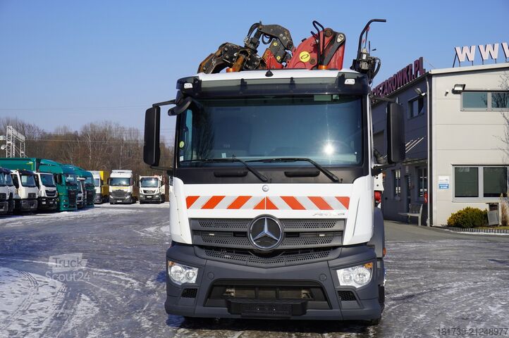 γερανός Mercedes-Benz Antos 3240 8×2 / Typhoon L170Z3 crane