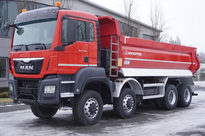 Billenő teherautó MAN TGS 41.480 8x8 E6 / KH-Kipper tipper