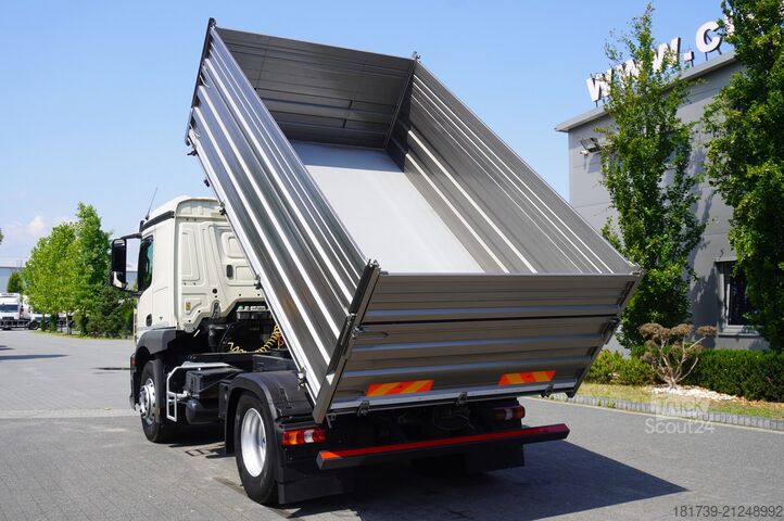 Billenő felépítmény Mercedes-Benz Actros 1840 / New 3-side tipper 10 EPAL